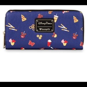 Disney Park Resort Loungefly Food Icon Wallet
